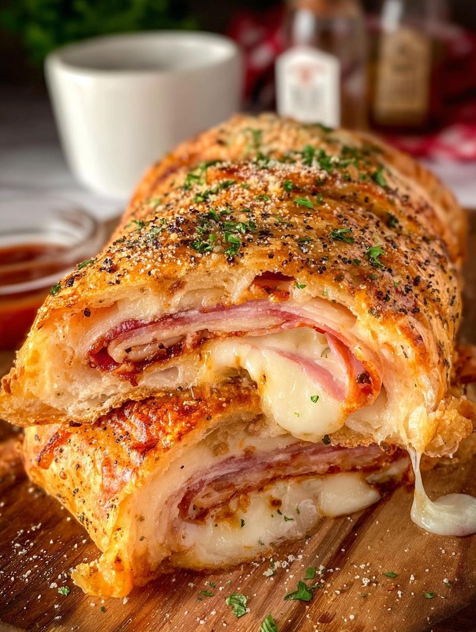 Ham Cheese Stromboli: 5 Steps to Pure Satisfaction - Ham Cheese Stromboli - main visual representation