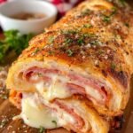 Ham Cheese Stromboli