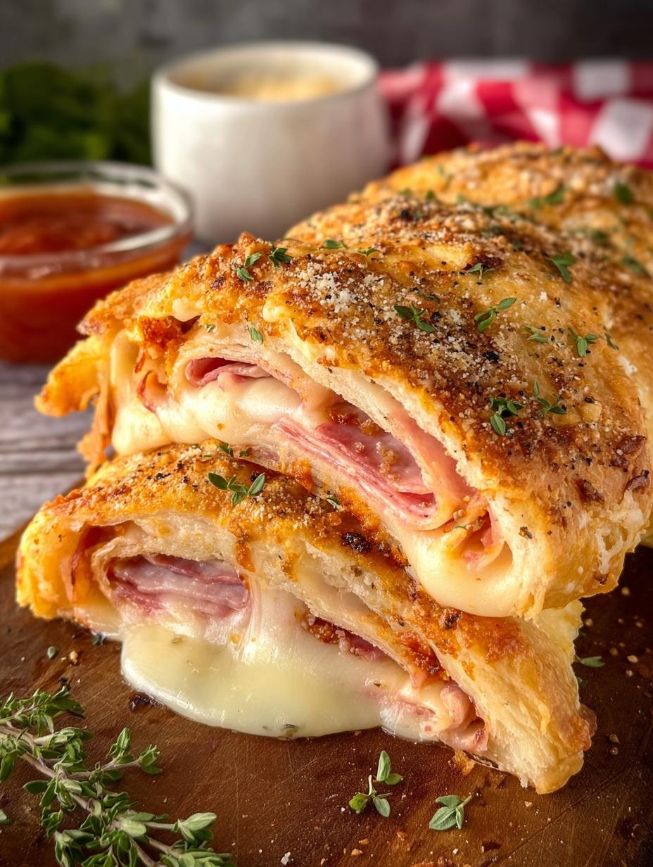 Ham Cheese Stromboli: 5 Steps to Pure Satisfaction - Ham Cheese Stromboli - additional detail