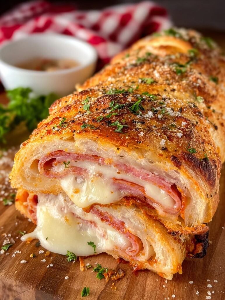 Ham Cheese Stromboli