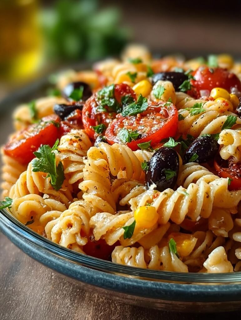High Protein Southwest Pasta
