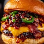 Jalapeno Bacon Jam Cheeseburger