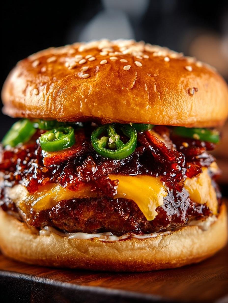 Jalapeno Bacon Jam Cheeseburger: 5 Bold Flavors to Love - Jalapeno Bacon Jam Cheeseburger - additional detail