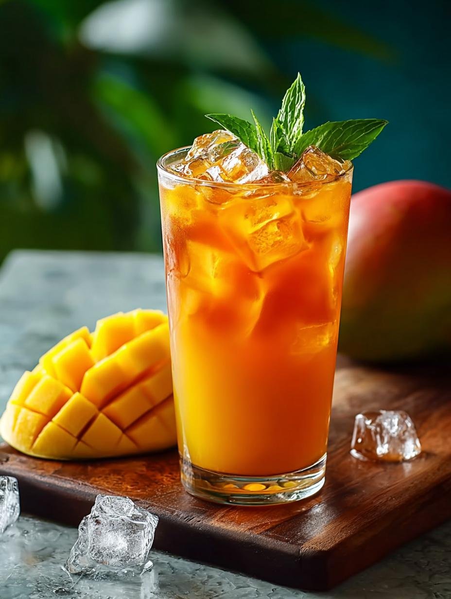 Mango Iced Tea: 5 Refreshing Ways to Savor Summer - Mango Iced Tea - main visual representation