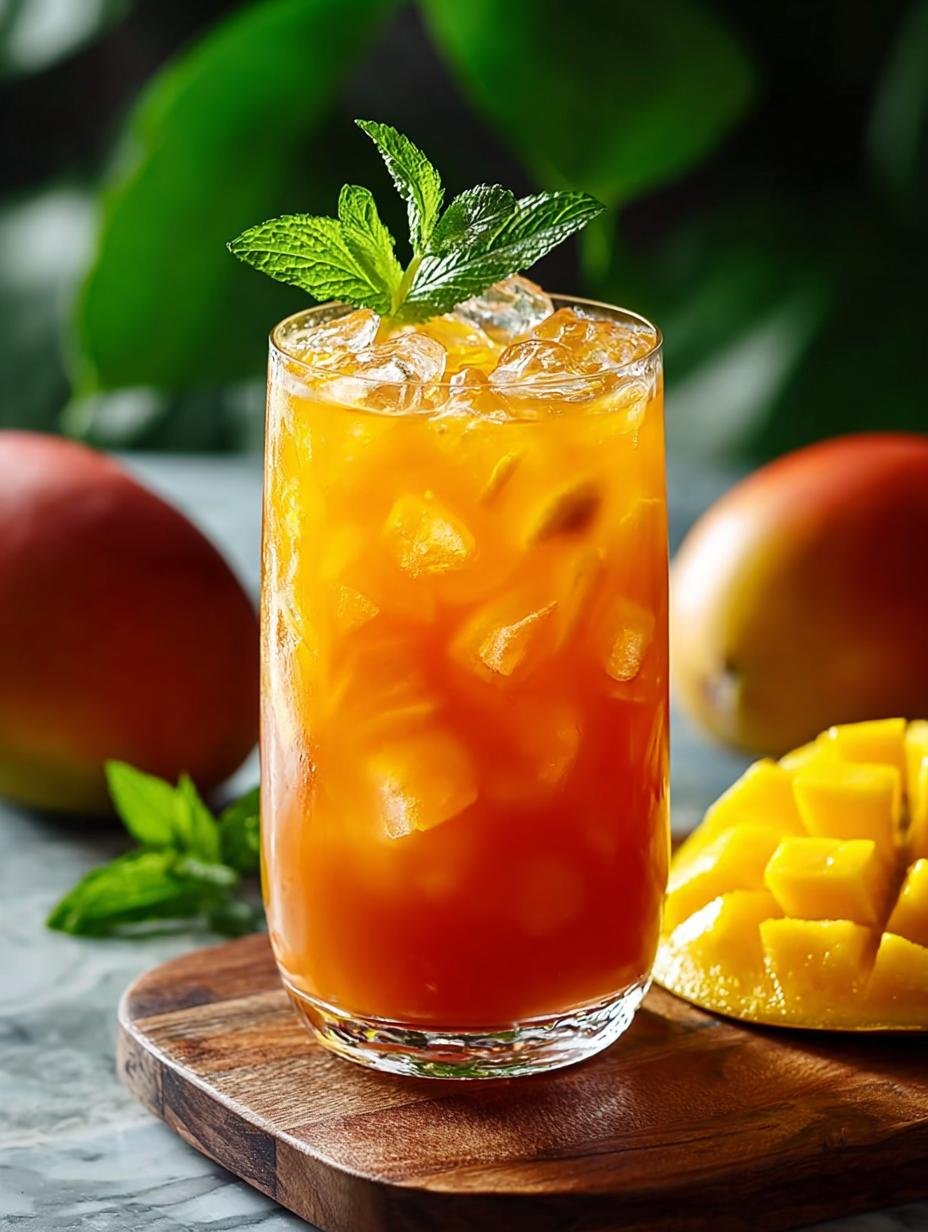 Mango Iced Tea: 5 Refreshing Ways to Savor Summer - Mango Iced Tea - additional detail