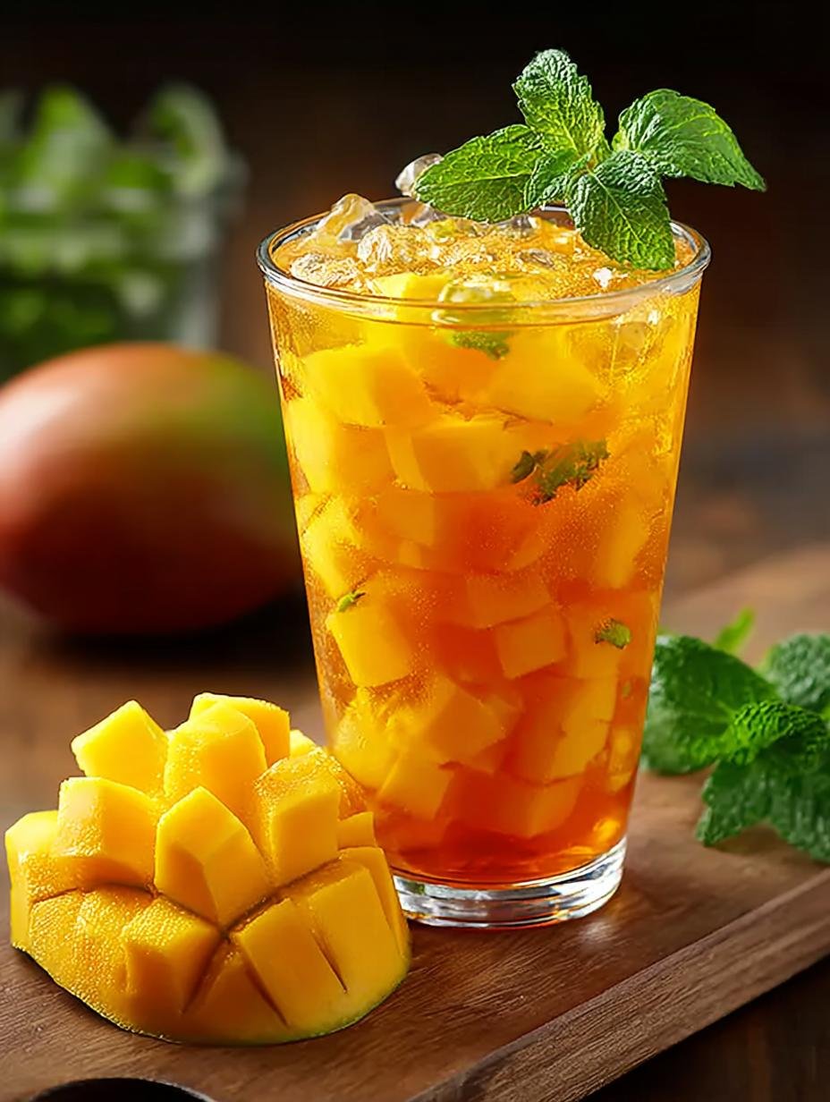 Mango Iced Tea: 7 Refreshing Ways to Chill This Summer - Mango Iced Tea - additional detail
