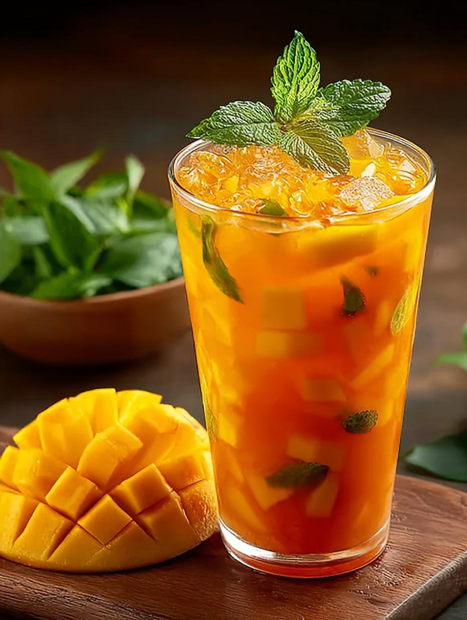 Mango Iced Tea