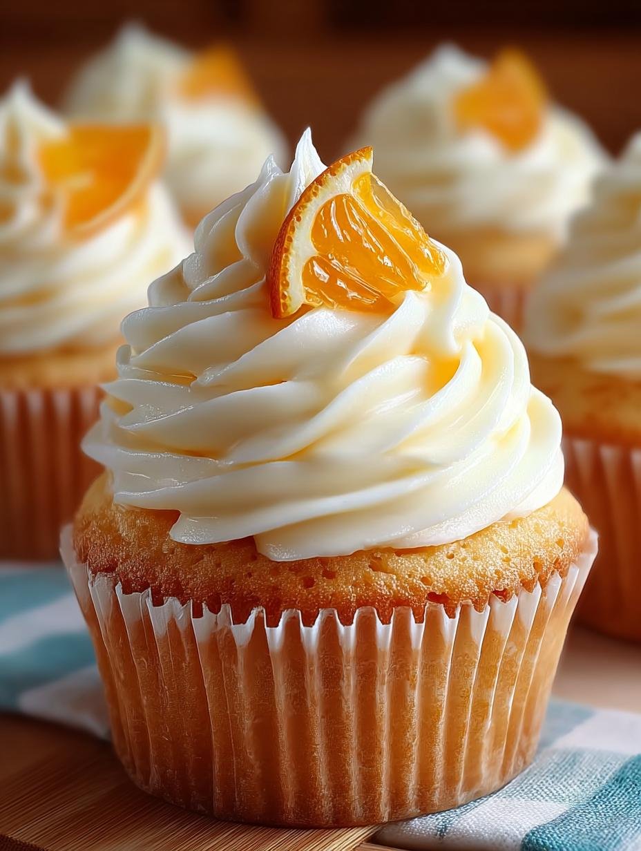Orange Cream Cupcakes: 7 Sweet Reasons to Indulge - Orange Cream Cupcakes - main visual representation