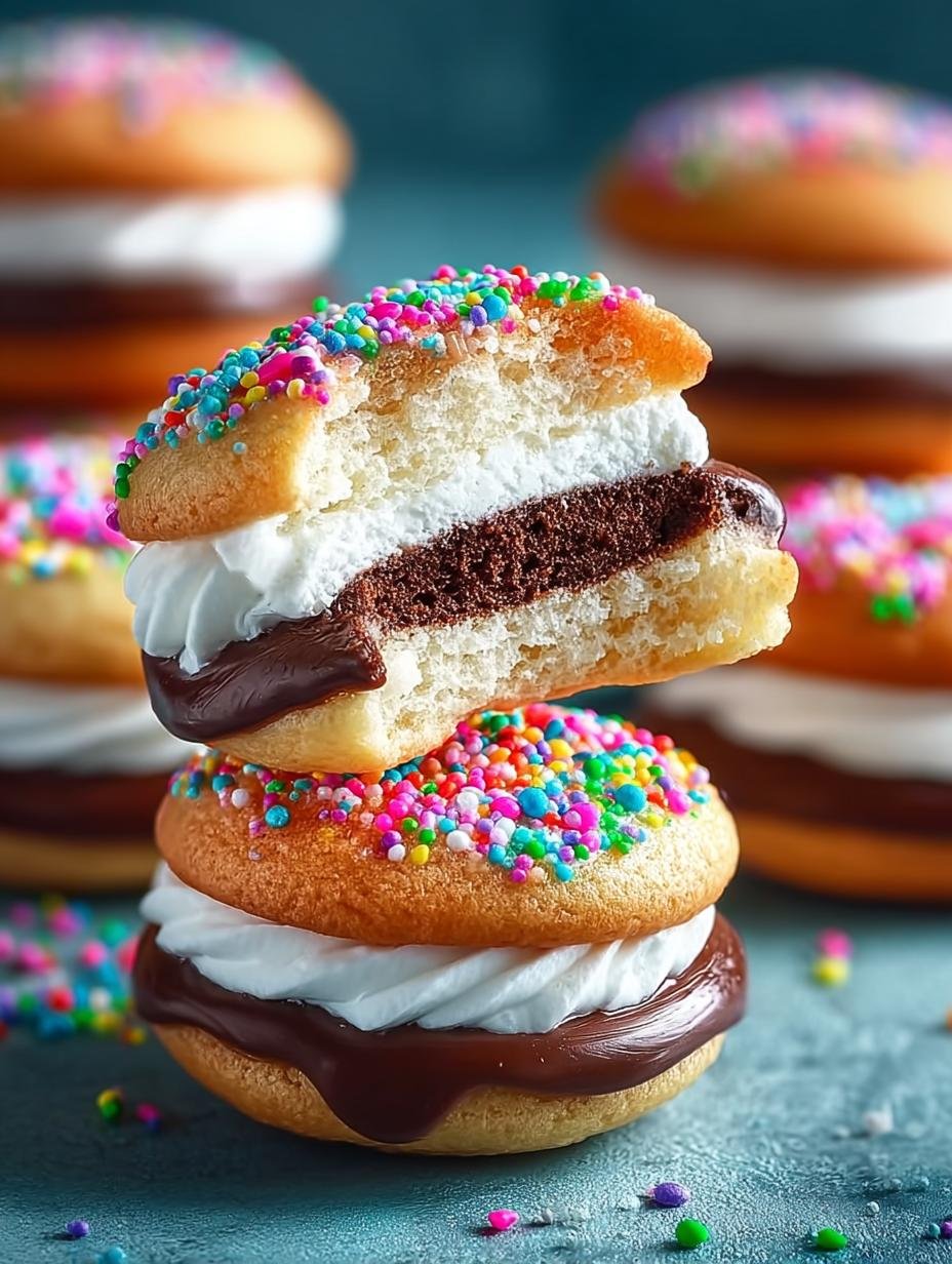 Rainbow Whoopie Pies: 7 Colorful Treats for Joyful Moments - Rainbow Whoopie Pies - main visual representation