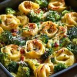 Sheet Pan Broccoli Tortellini