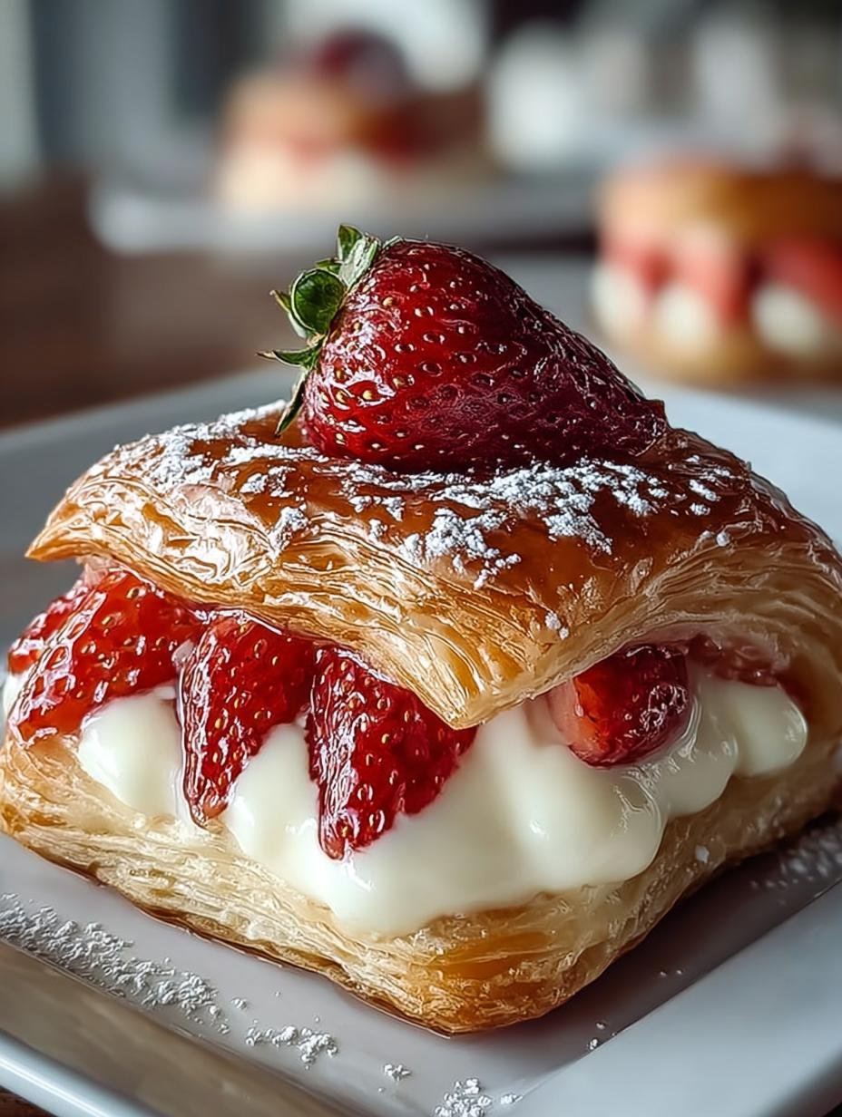 Strawberry Cream Cheese Danish: 7 Irresistible Secrets - Strawberry Cream Cheese Danish - additional detail