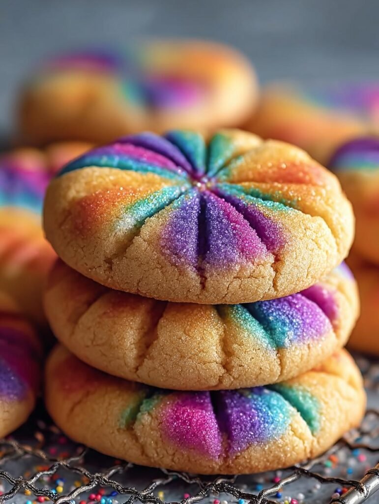 Tie Dye Cookies