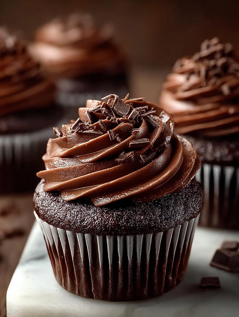 Triple Chocolate Truffle Cupcakes to Indulge Your Cravings - Triple Chocolate Truffle Cupcakes - main visual representation