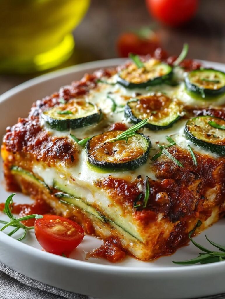 Zucchini Pizza Casserole